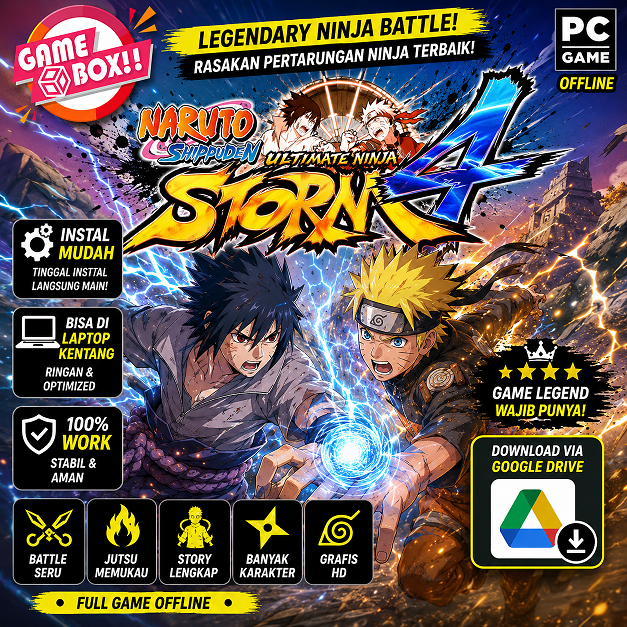 NARUTO SHIPPUDEN ULTIMATE NINJA STORM 4 - PC GAMES
