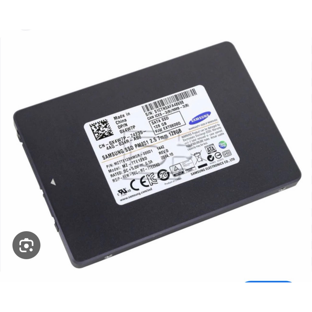 ssd 128 gb samsung sata siap pakai