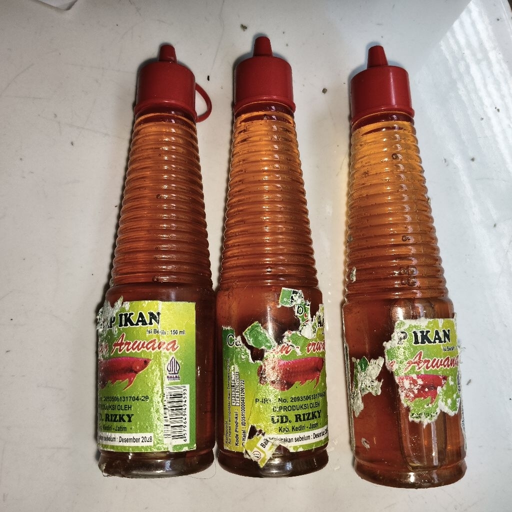 Kecap Ikan Rijek, Harga Murah Kondisi Bagus