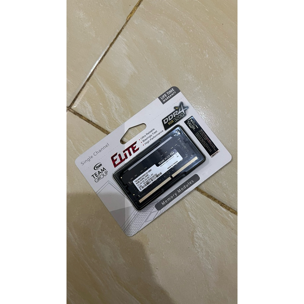 team elite ddr4 3200 8gb sodimm