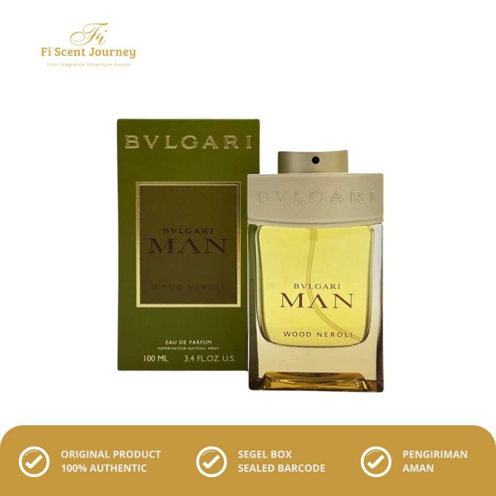 Parfum Bvlgari Man Wood Neroli 100ml Eau De Parfum EDP Floral Musk