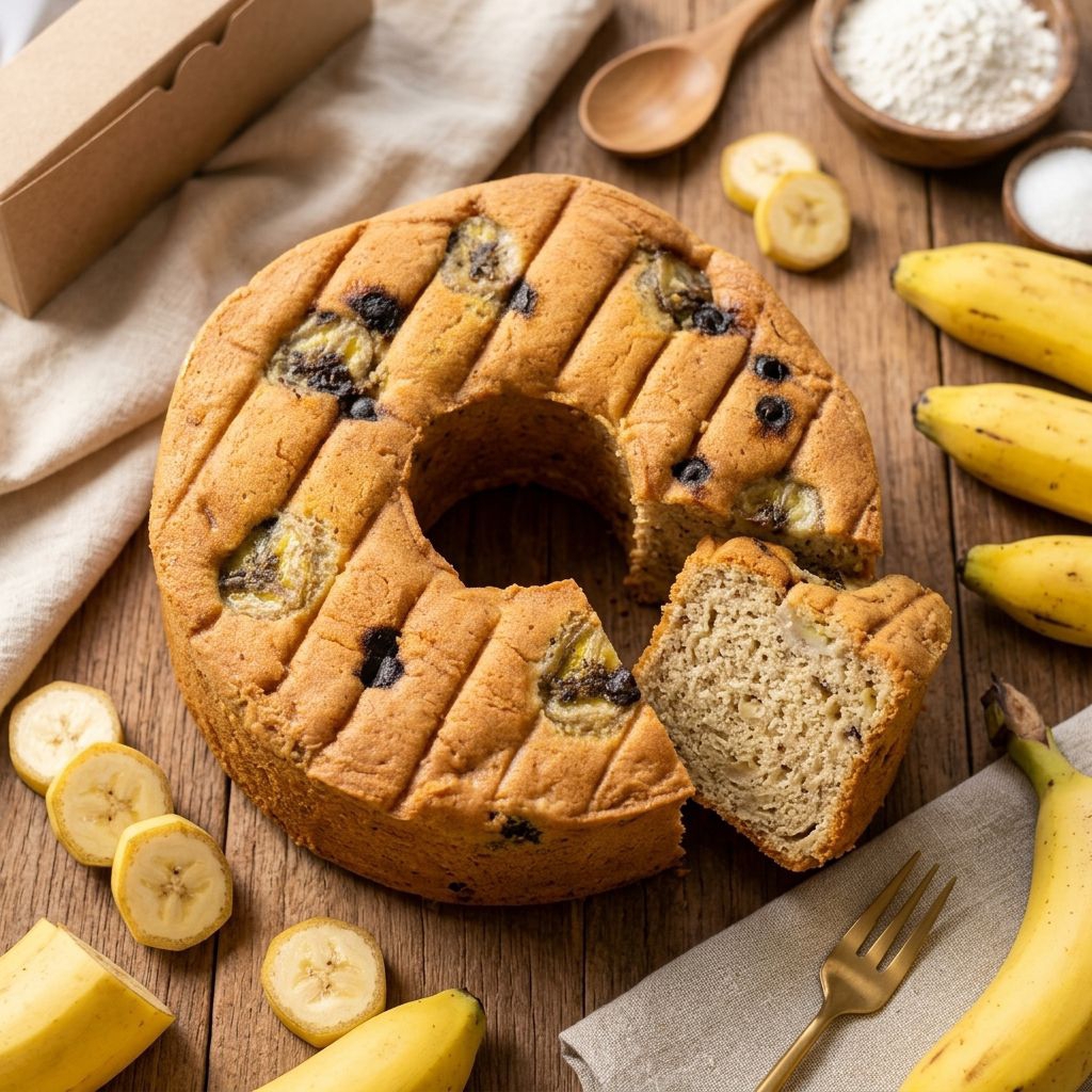 bolu pisang puspita bakery- bolu pisang premium