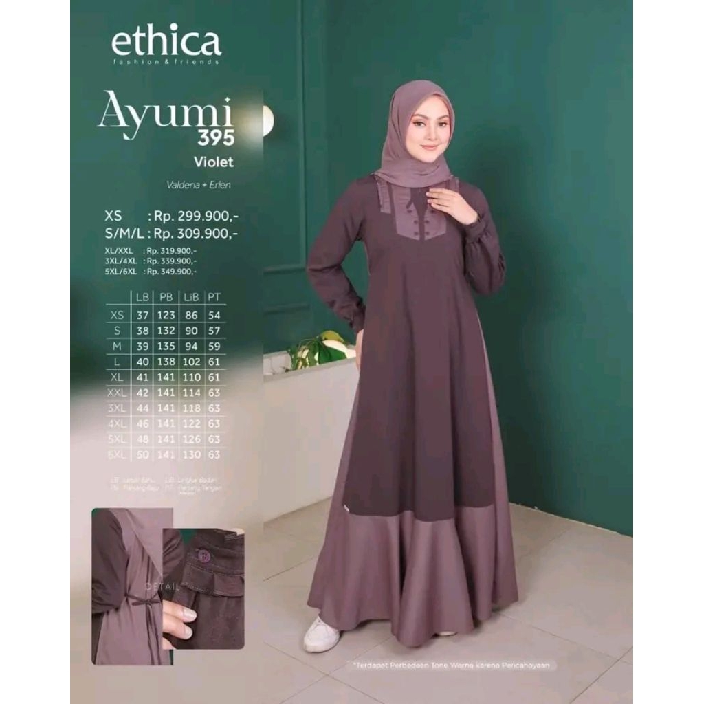 terbaru ethica Daily kekinian Ayumi 395 violet