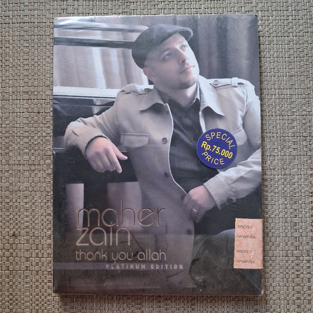 CD Maher Zain - Thank You Allah Platinum Edition | Segel