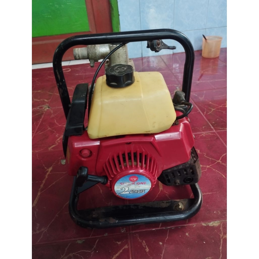 Pompa Air irigasi 2 tak 50Cc Alkon 1 dim 1” SUPER ONE WP10 pompa jinjing mini
