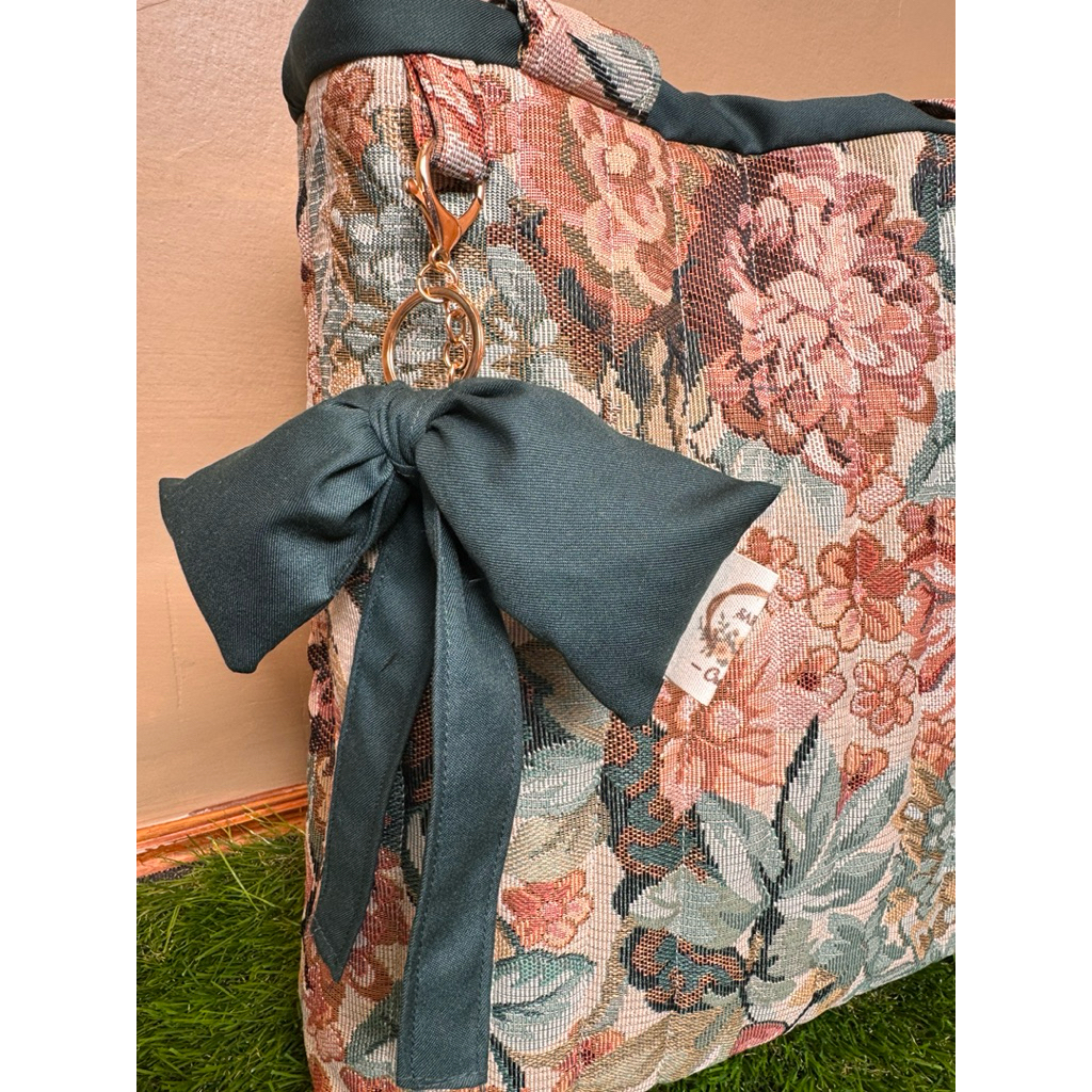 tote bag quilting bunga cantik