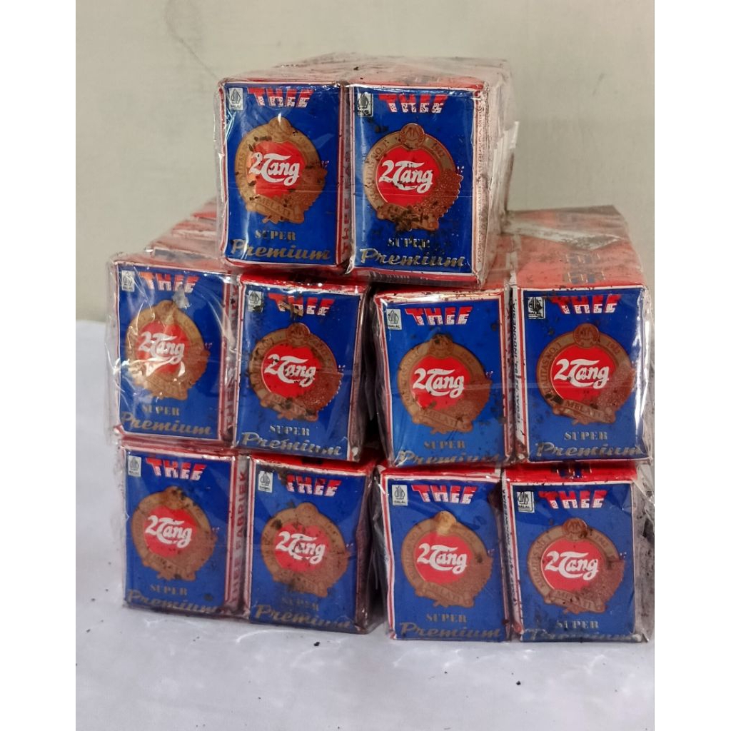 Teh 2 Tang Super Premium Biru 1 Pak 10pcs