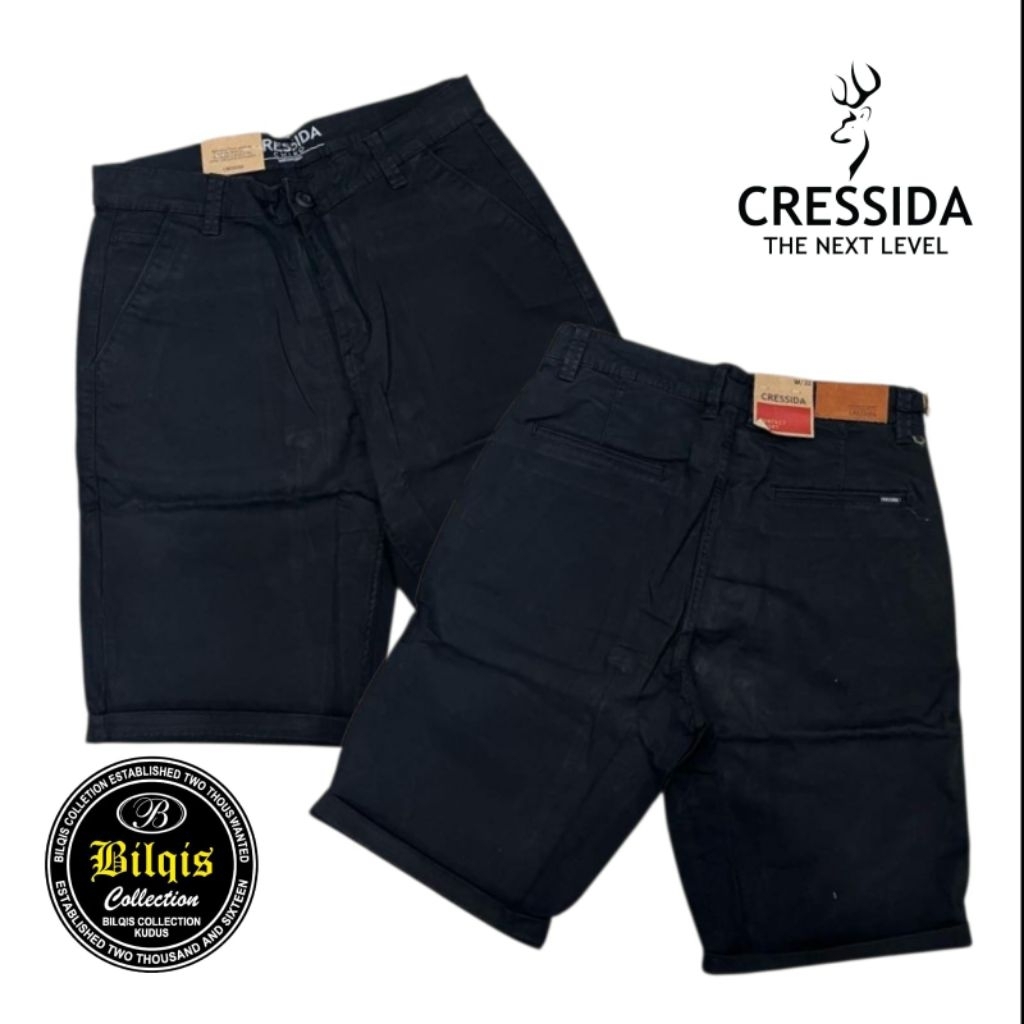 Celana pendek chinos cressida pria original