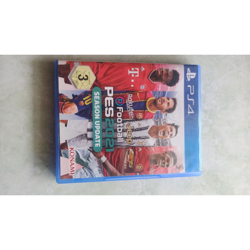 Kaset Ps4 Pes 2021 / Pes 21 E football Season Update Original BD ps4 bekas