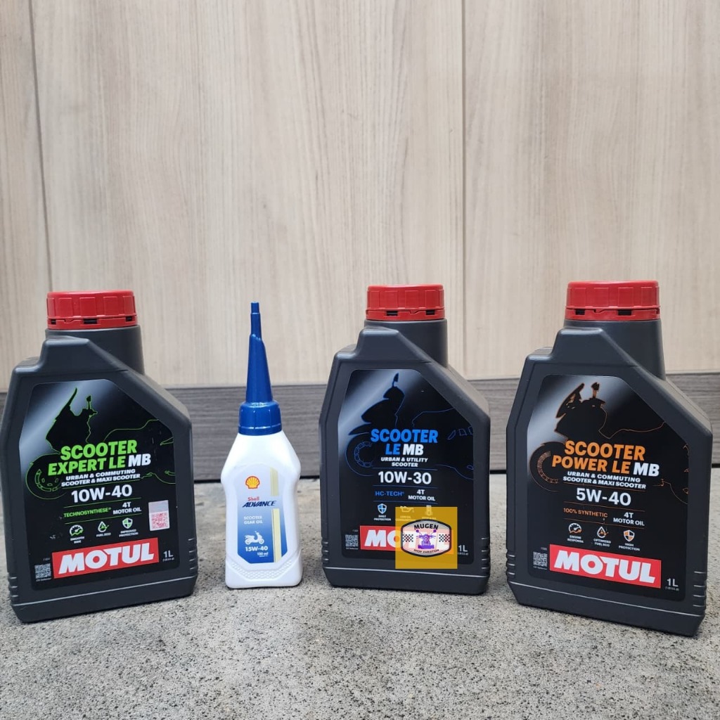 PAKET OLI MOTOR MATIC OLI GARDAN+OLI MESIN MOTUL