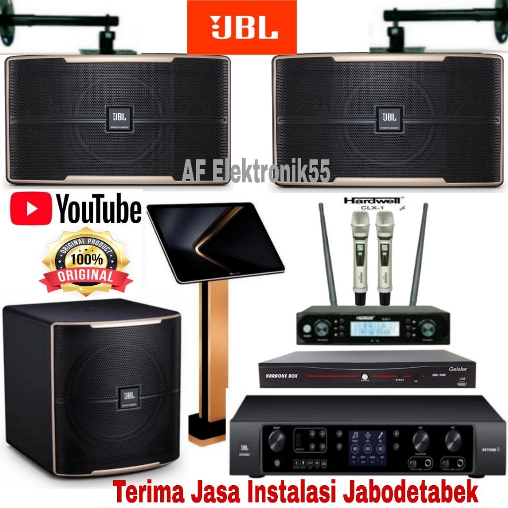 Paket Sound System Full JBL Seri Pasion Original