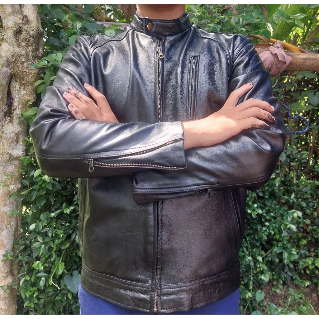Jacket Kulit Domba Asli