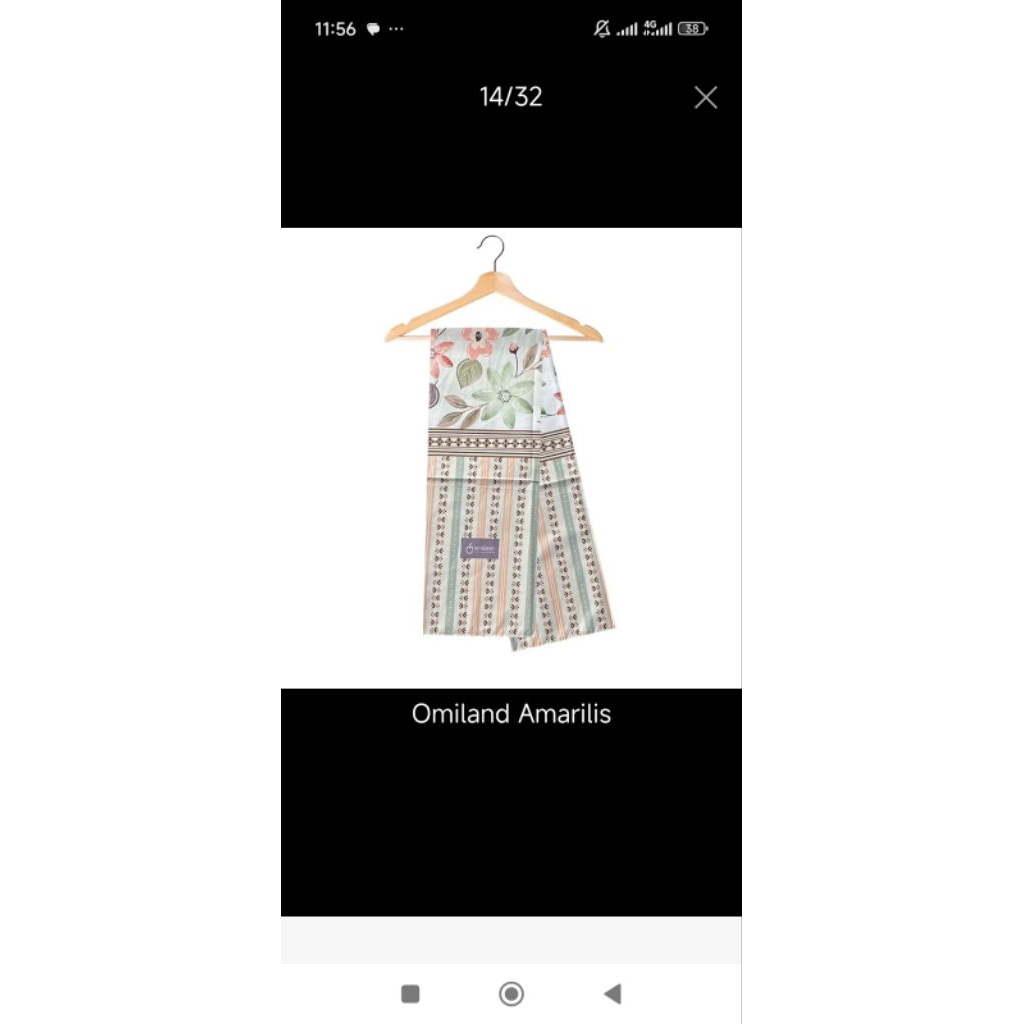Omiland Gendongan Bayi Jarik Batik Amarilis