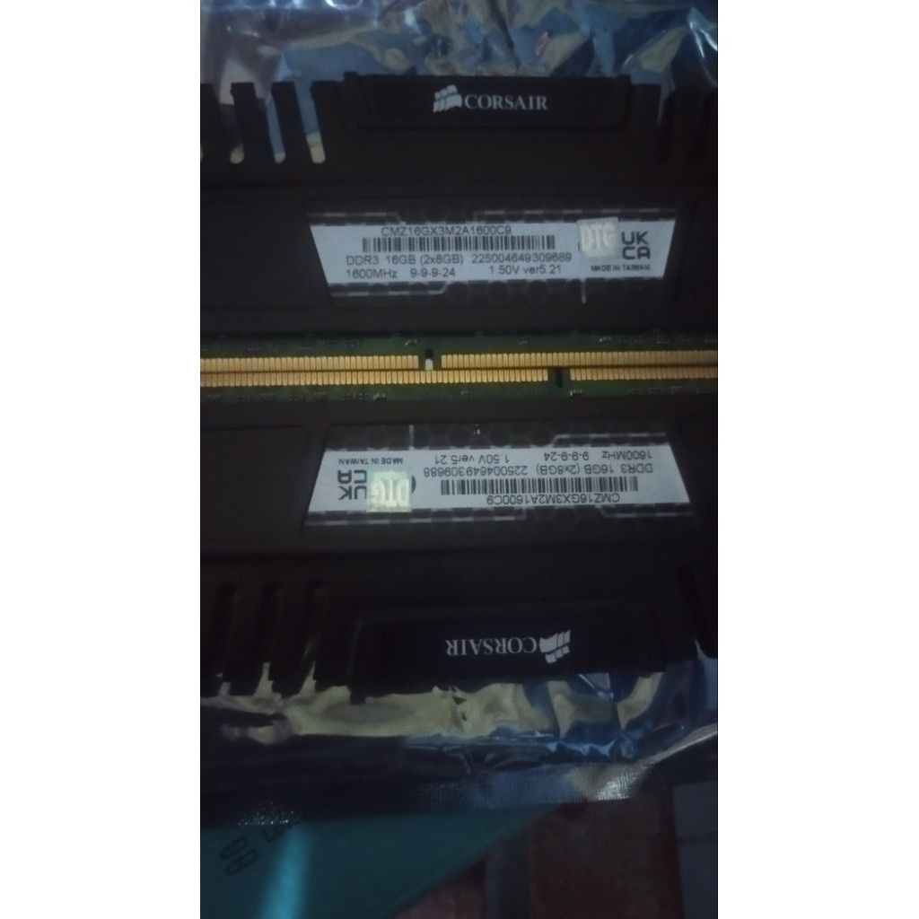 Corsair Vengeance DDR3 16GB Kit 2x8GB
