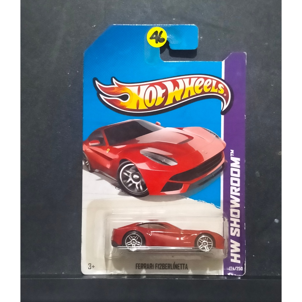 Hot Wheels Ferrari F12 Berlinetta Red Merah Hotwheels
