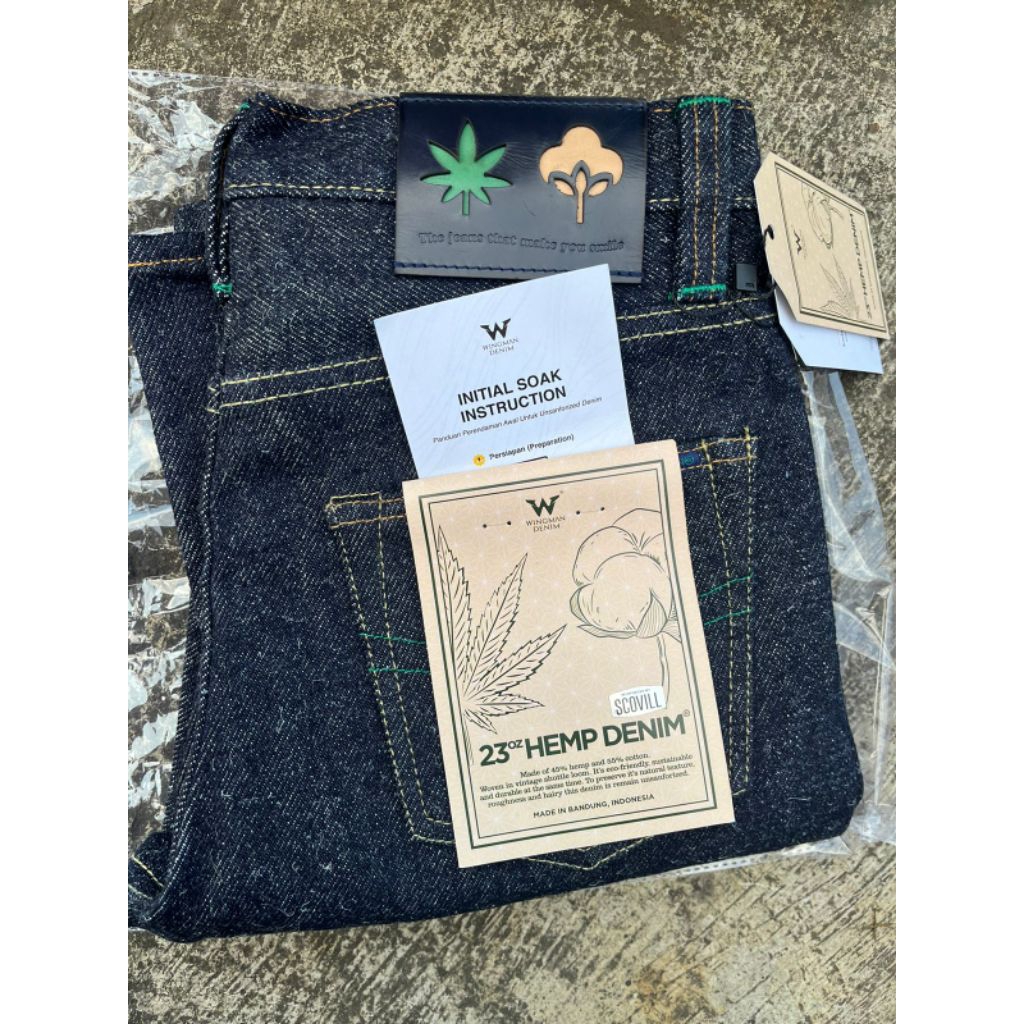 Wingman Denim HEMP 23OZ