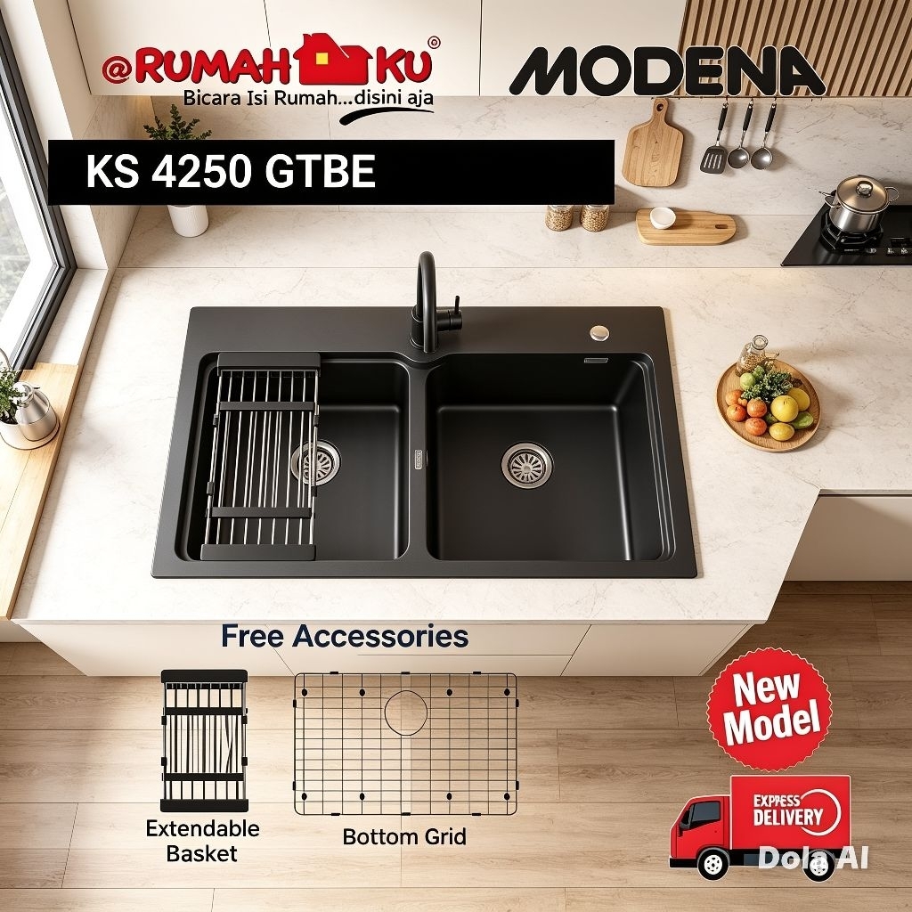 Modena Sink Granite KS 4250 GTBE /ks4250gtbe