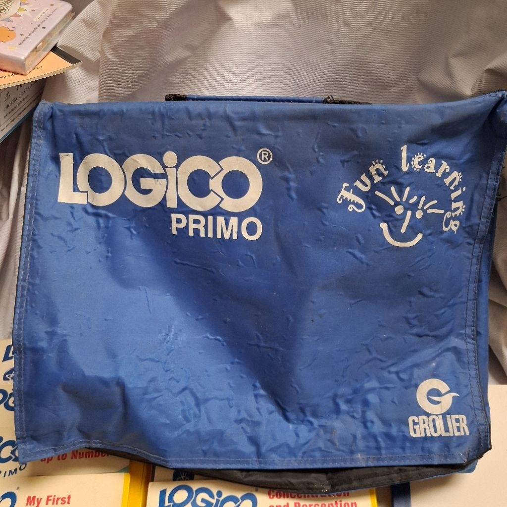 Logico Primo Grolier - Papan + 10 buku