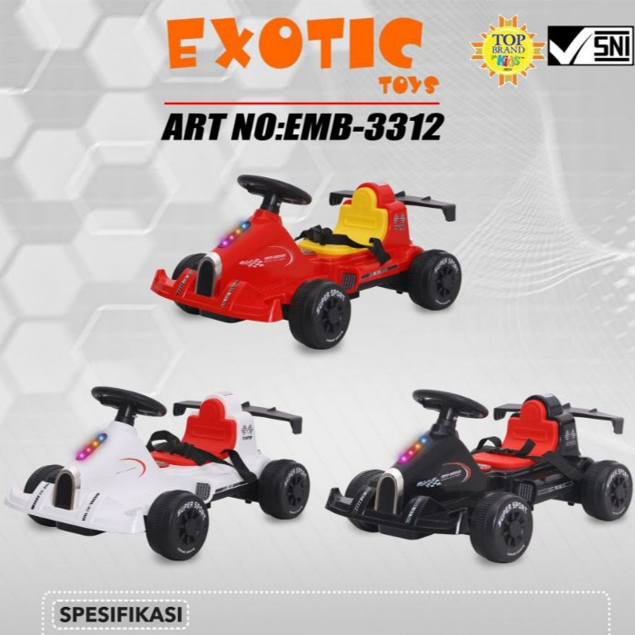 MOBIL ACCU EXOTIC (GO KART) EMB-3312
