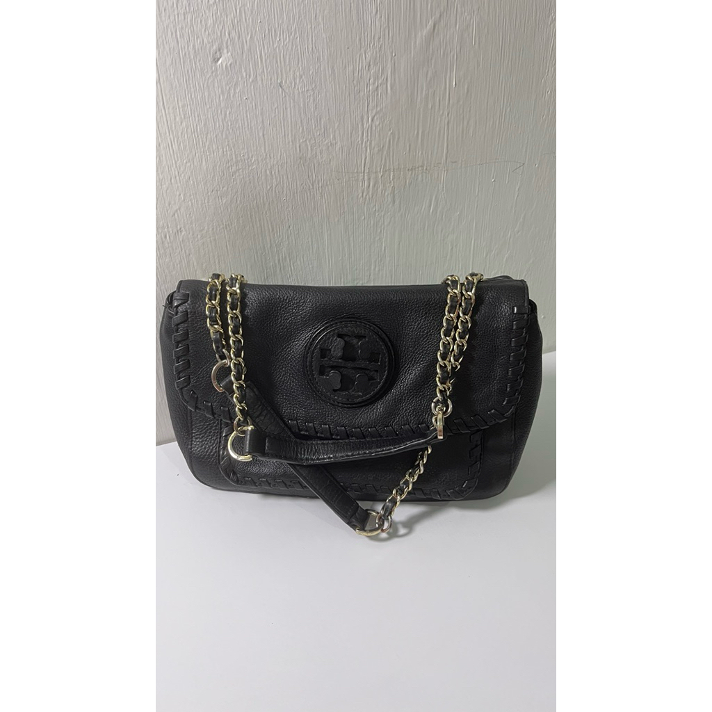Tas Torry Burch hitam ori Tas torry burch hitam ori