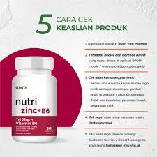 Nuvita Tri zinc + vit B6 30tabs