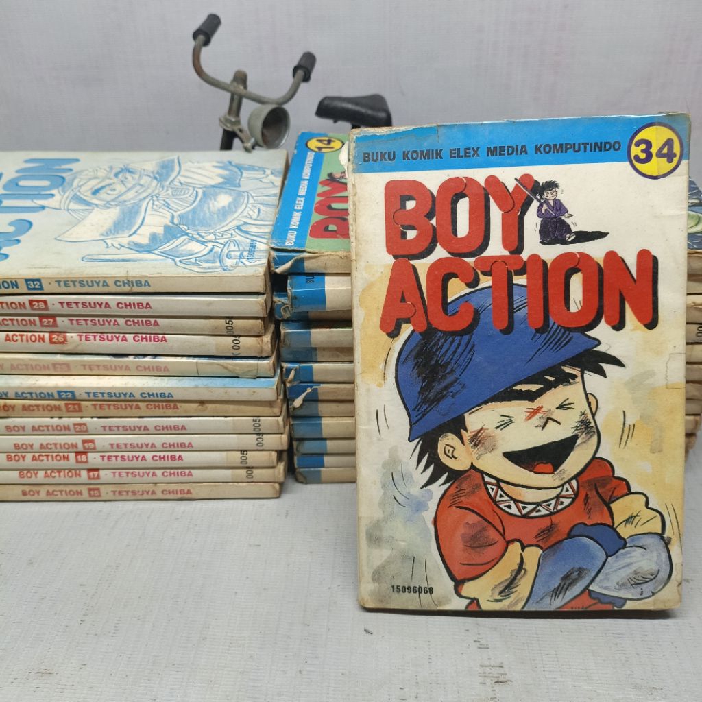 Komik boy action 1-34 (baca deskripsi)