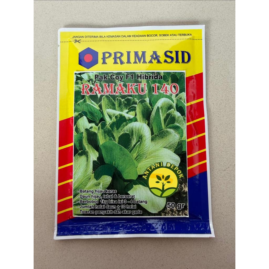 Benih Pakcoy RAMAKU 140 50GR Primasid Bibit Pakchoy Premium Daun Hijau Cepat Panen