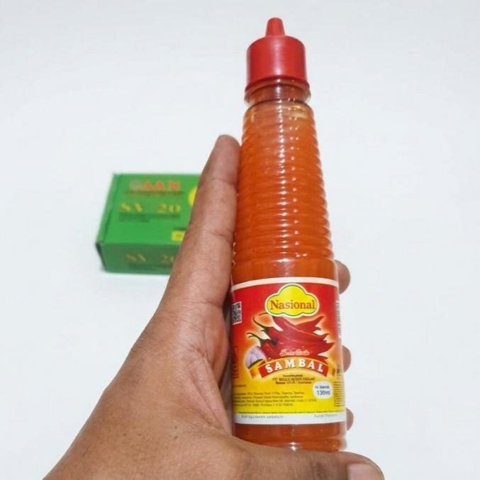 Saos Sambal Nasional SY18 Botol 130 ml kemasan praktis expert dome choice