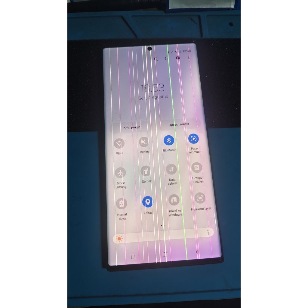 lcd frame samsung note 20 ultra copotan