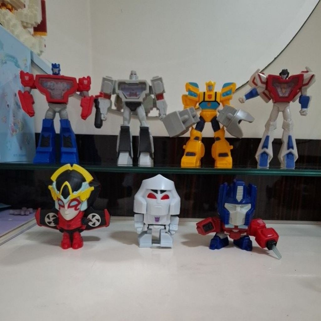 Transformers mainan figure McDonald's
