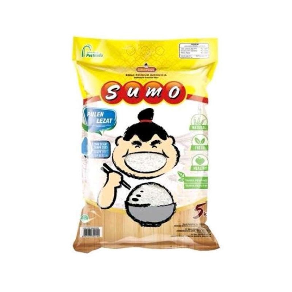 BERAS 5KG PREMIUM SUMO KUNING