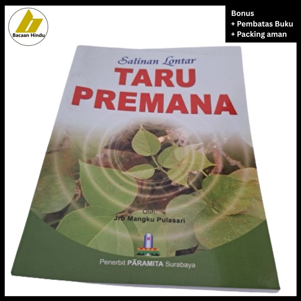 Buku Salinan Lontar Taru Premana Agama Hindu Jro Mangku Pulasari Bacaan Hindu