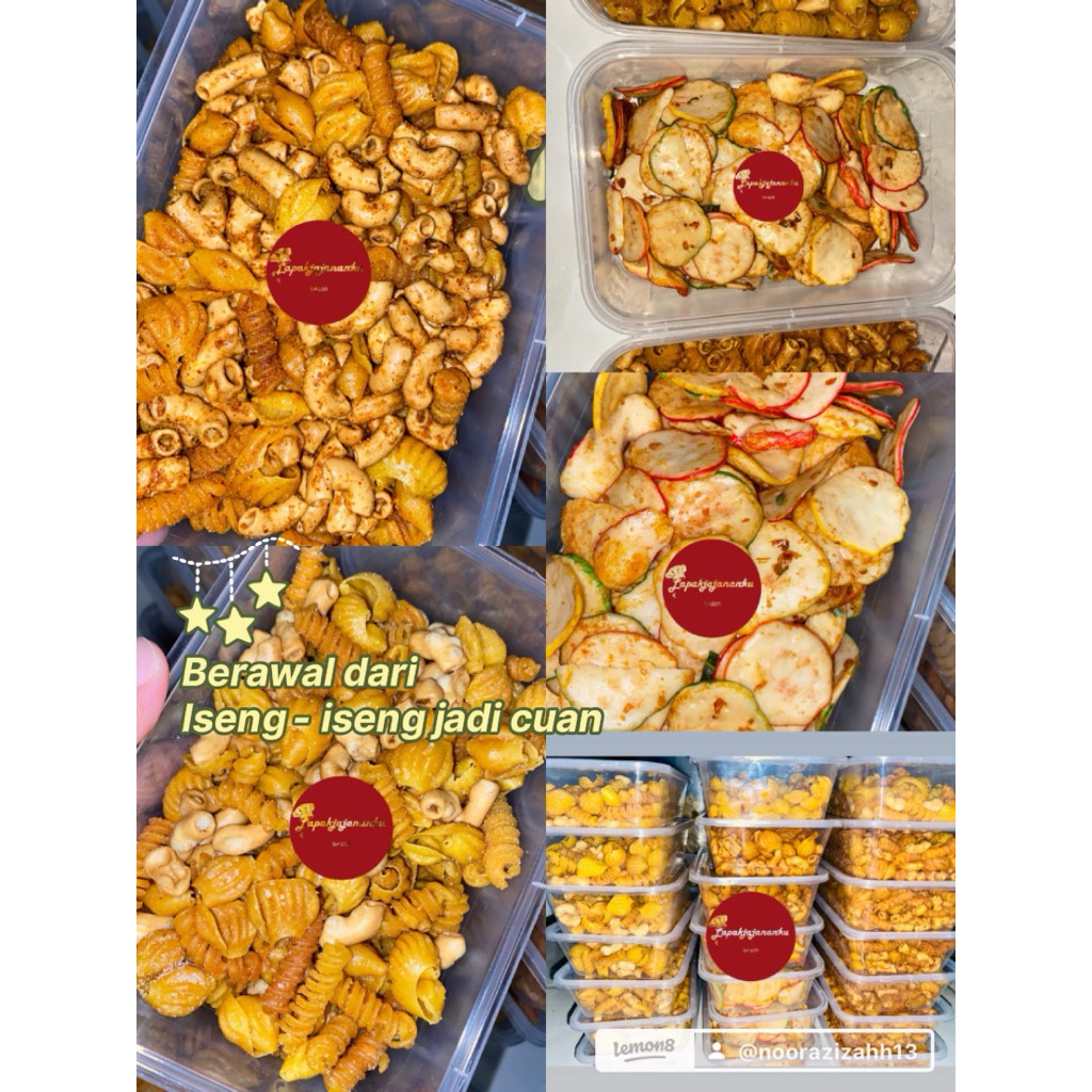 Makaroni  Mix Campur Makroni Kerang Kriwil Bantet Seblak