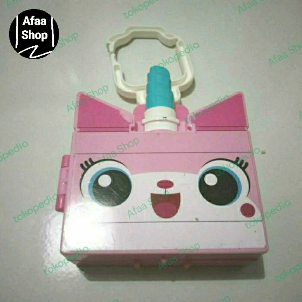 Mainan preloved happy meal Mcd 2019 the lego movie 2 (unikitty)