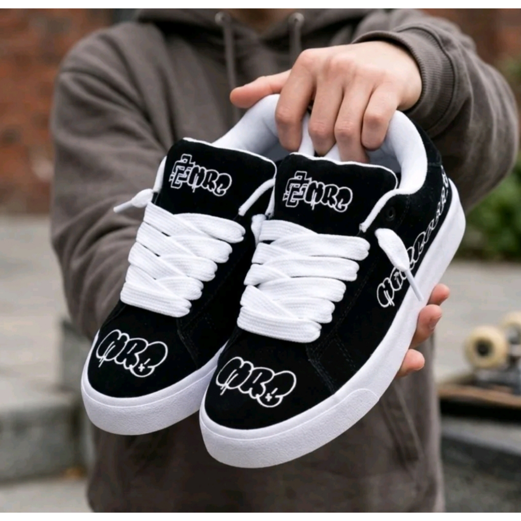 SB MARABUKA - Sepatu GRAFITI Hitam Fanta Sepatu Sekolah Pria Wanita Sepatu Gemuk Skate Sneakers