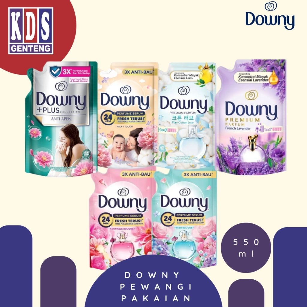 DOWNY PEWANGI PAKAIAN 550ML