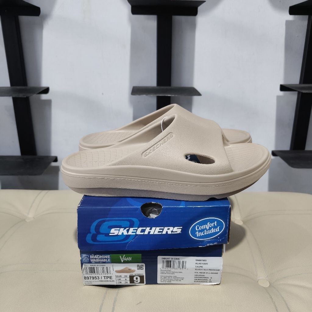 SANDAL Wanita SKECHERS RELAXED FIT Brown-ringan dan nyaman