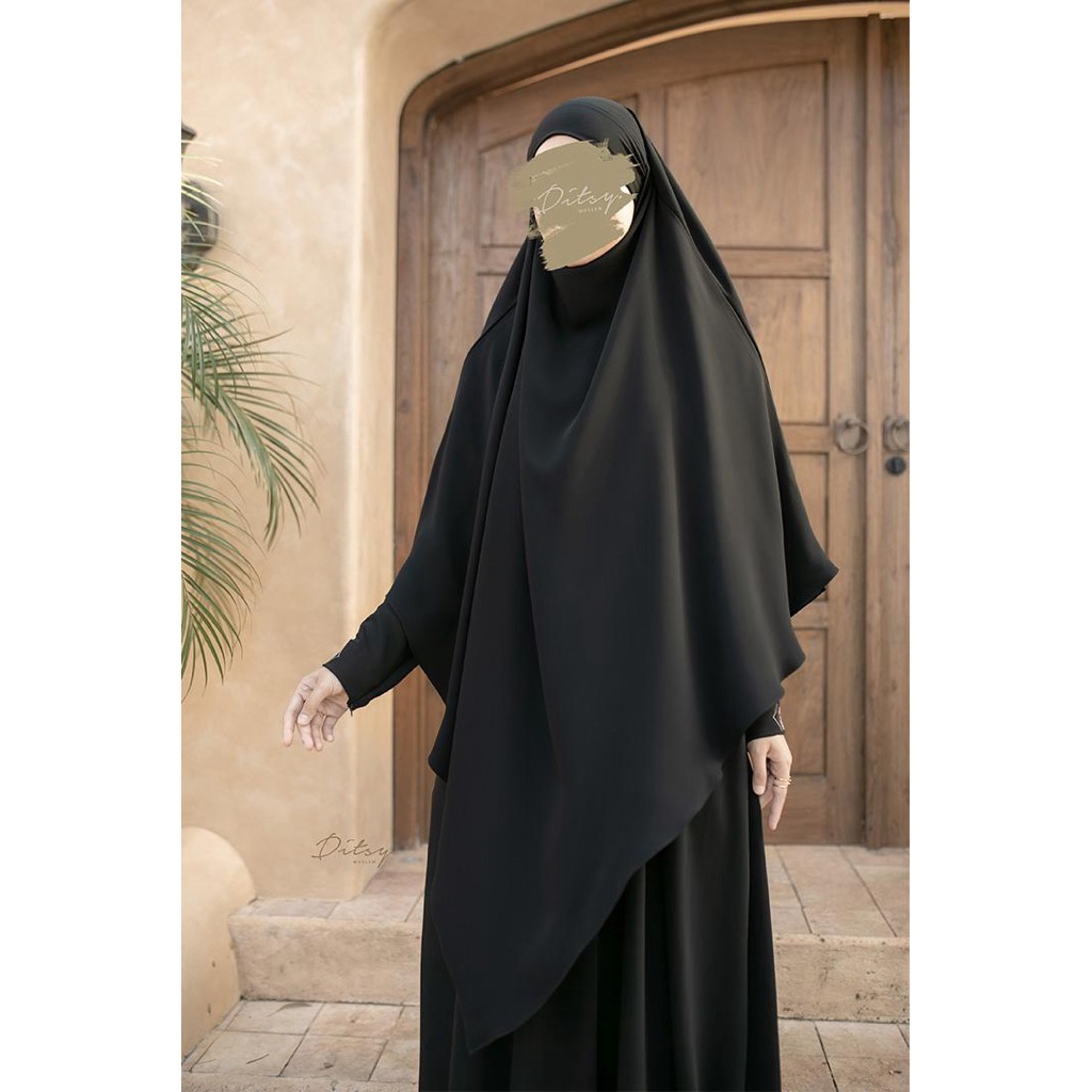 NWT Ditsy Moslem - FK Shaida French Khimar Mina Anti UV