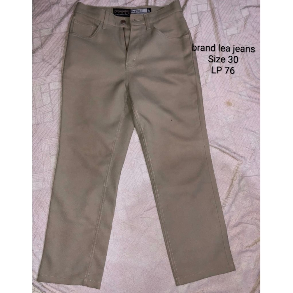 (pre loved PL pribadi) bawahan jeans lea jeans diesel original brand oro pants knit