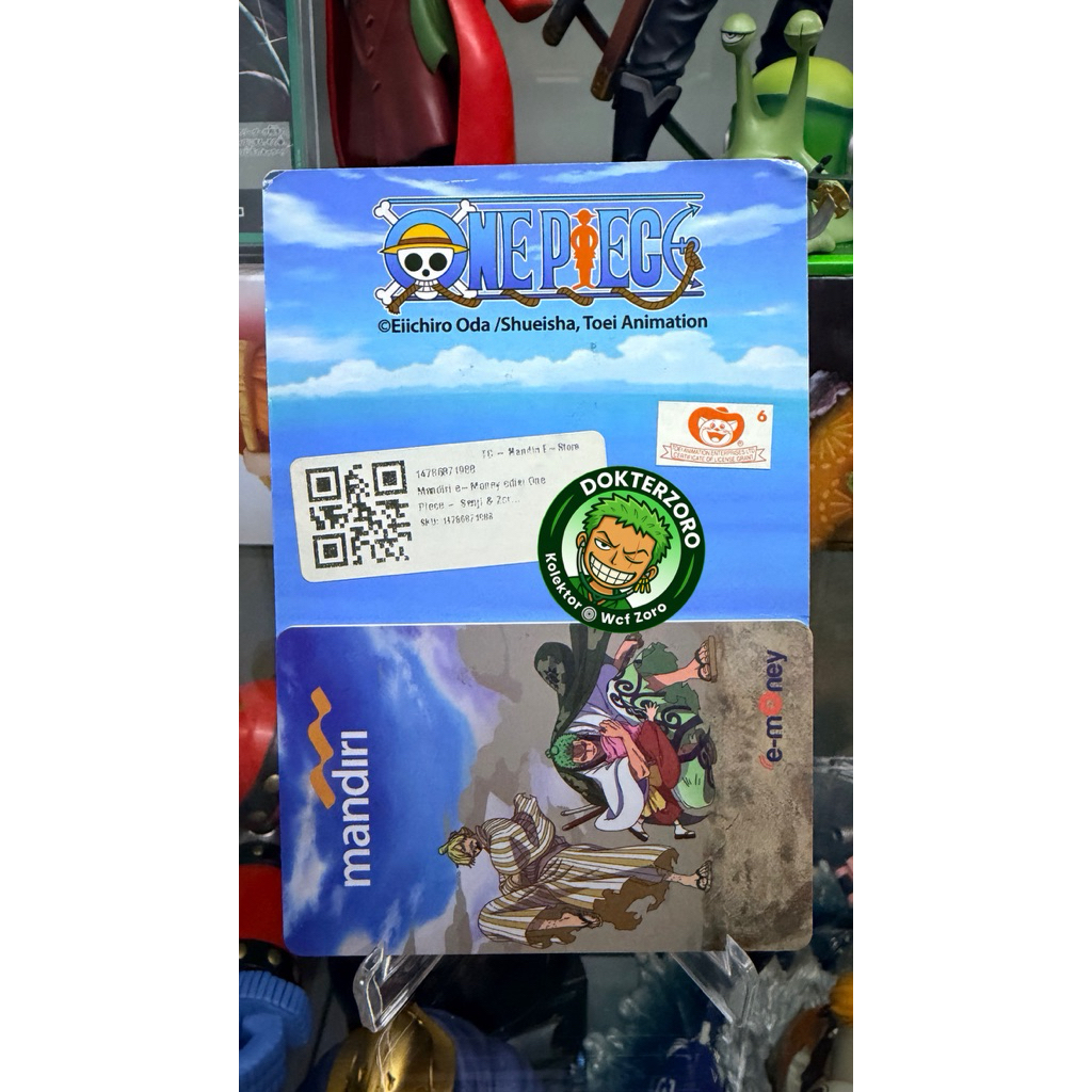 Kartu Emoney / E toll MANDIRI ONE PIECE Limited edition