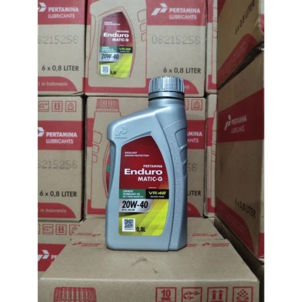 PROMO  Oli oil Mesin Motor Merk Enduro matic G 20w-40 0.8ml 800ml Universal Beat Vario Scoopy fi Spa