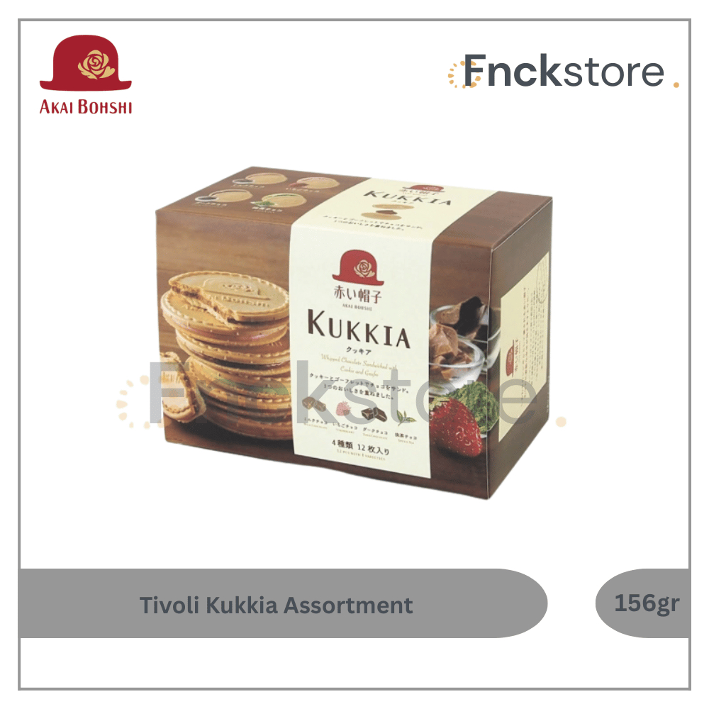 Tivoli Kukkia Japanese Cookies Assortment Kukis