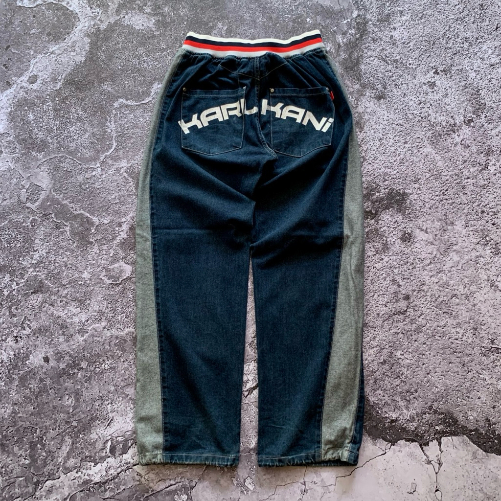 Karl Kani Denim Pants | Celana Panjang Jeans Pria Y2K Hip Hop