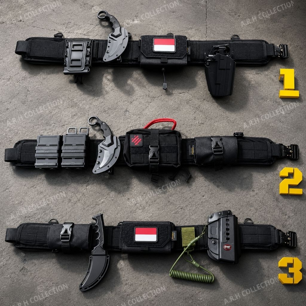 Kopel full Set Tactical Terbaru/ Kopel Tactical Full set