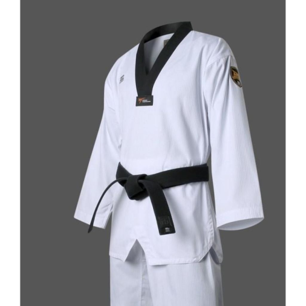 Baju Taekwondo Dobok Basic Dan MTX Design By MOOTO100%