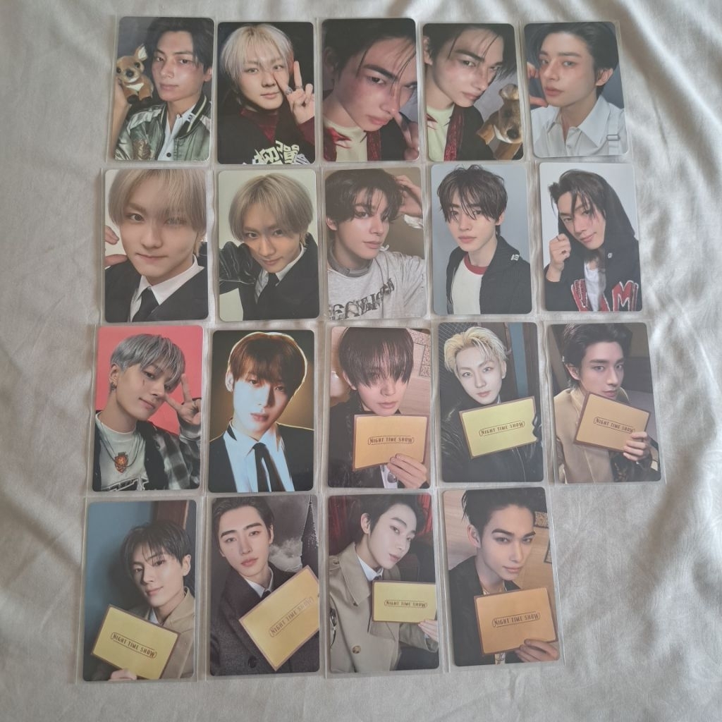 photocard official enhypen heesueng jay jake sunghoon sunoo jungwon niki border day one dimenssion d