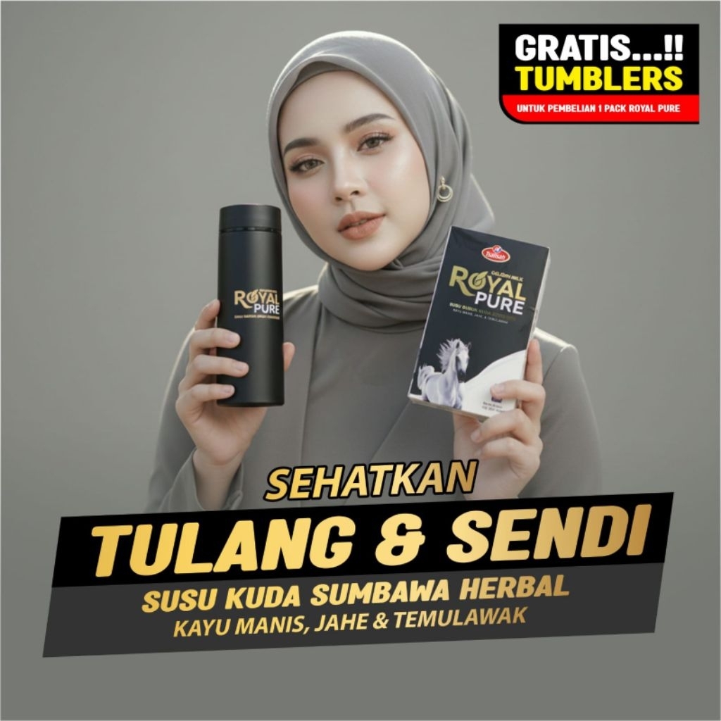 Tsalisah Susu Kuda Sumbawa , Susu Kuda Sumbawa Gold Milk Royal Pure / Susu Kuda Sumbawa / Susu Kuda 