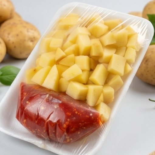 Balado Kentang - Kentang Potong Dadu Segar Siap Masak