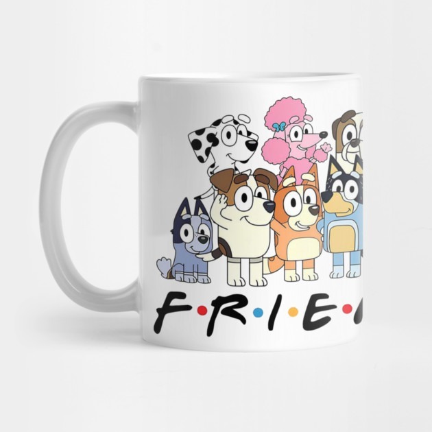 Bluey And Friends - Bluey And Bingo Tea Mug
