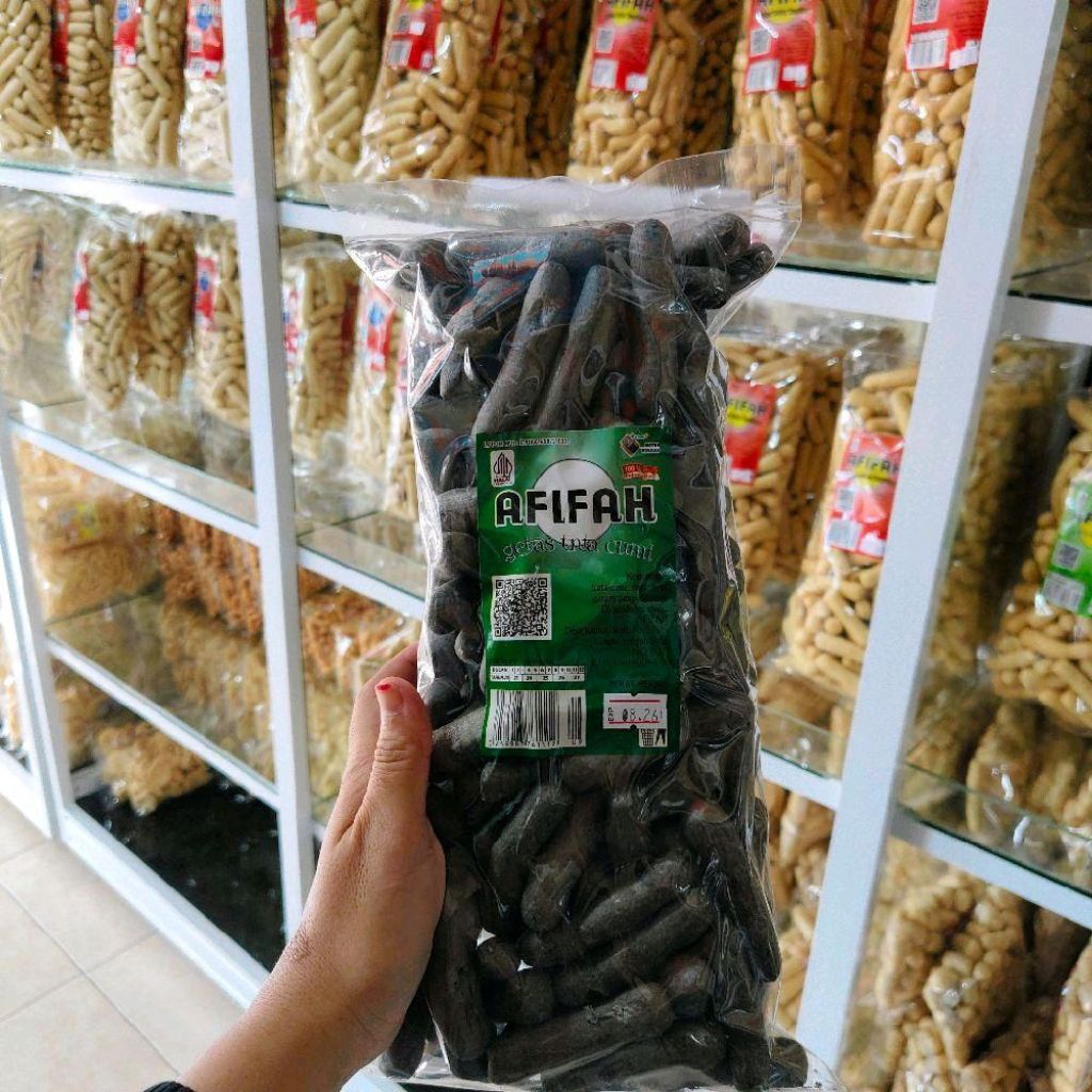 Getas tinta cumi 250g khas Kurau Afifahsnack
